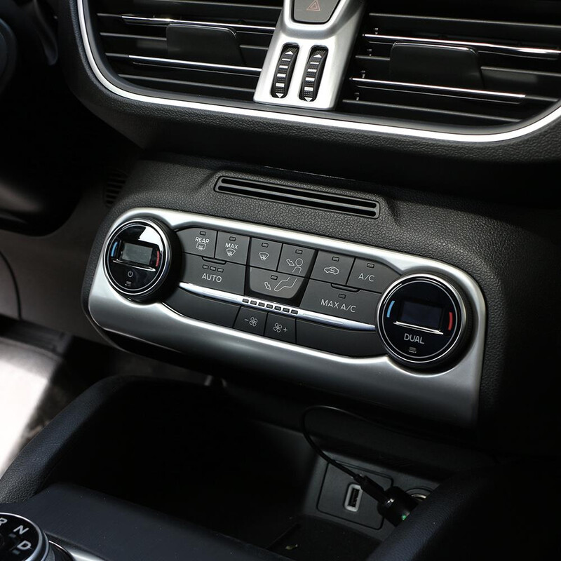 Ford Focus Klima Panel Kaplama Silver (Abs) 2019 Sonrası