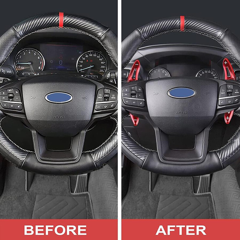 Ford Focus F1 Kulakçık Seti Kırmızı Peaddle Shift 2015-2019