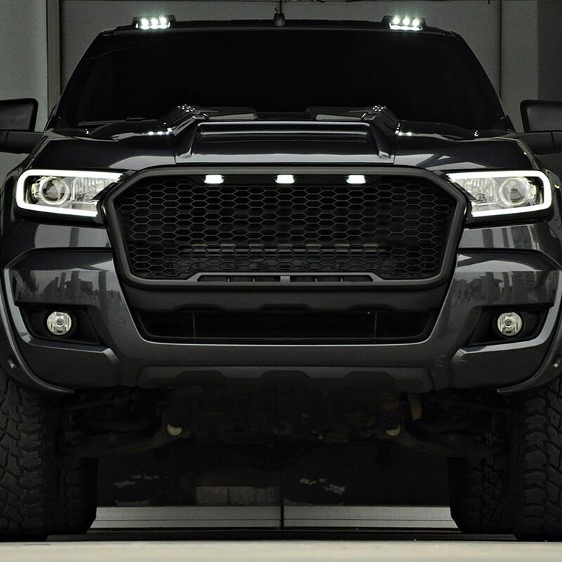 Ford Ranger T7 F150 Stil Ledli Panjur 2016 2019