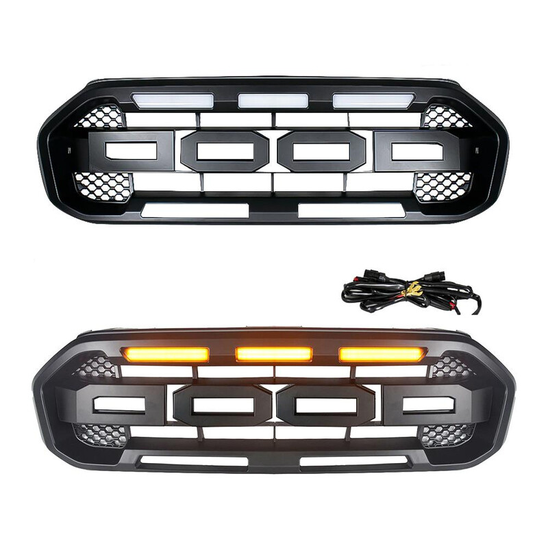 Ford Ranger T8 İnce Tip Ledli Panjur 2019+