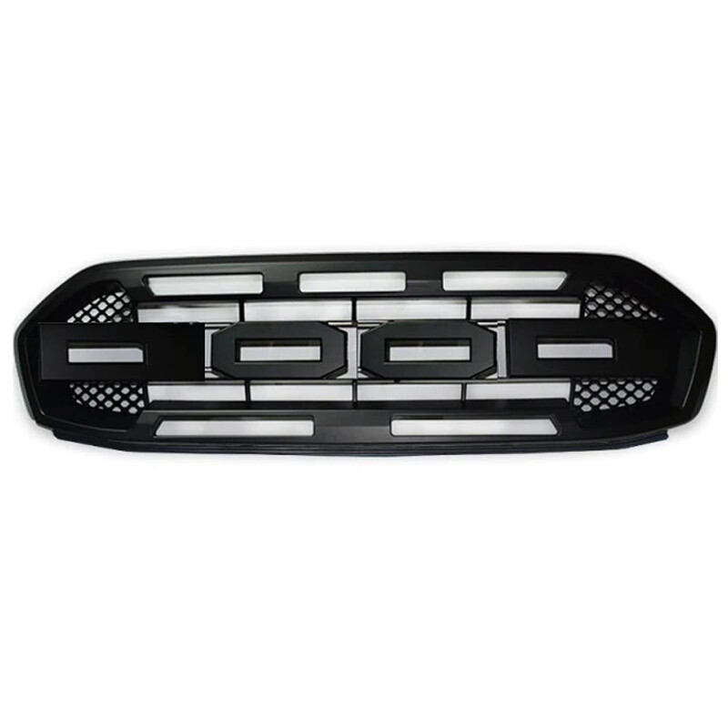 Ford Ranger T8 İnce Tip Siyah Panjur 2019+