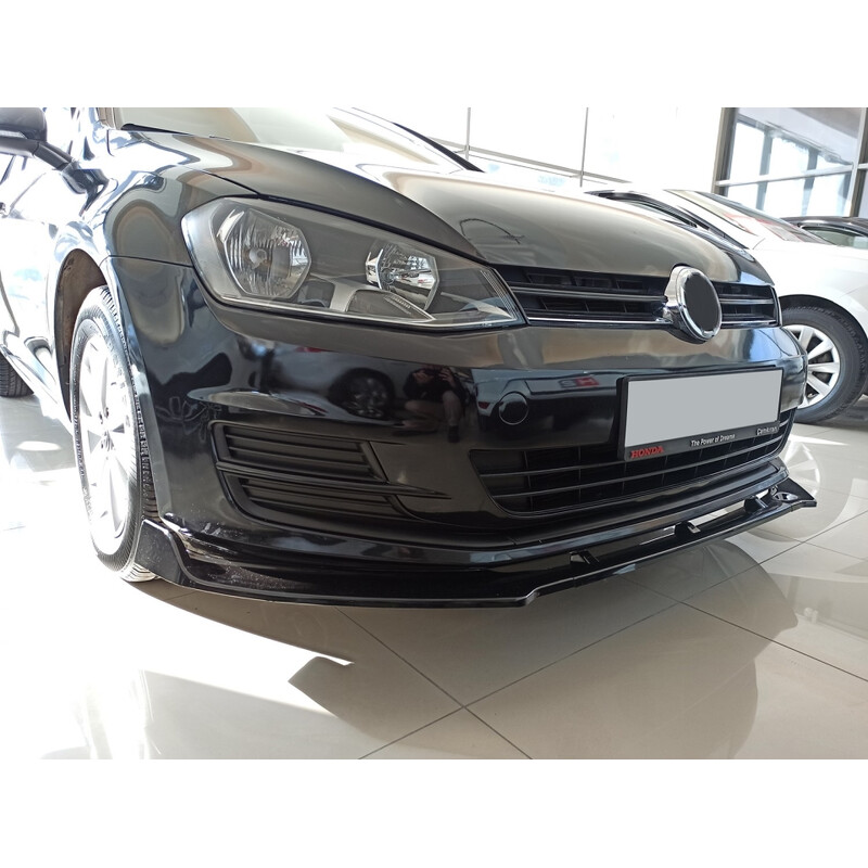 Volkswagen Golf 7,5 2018-2020 İçin Uyumlu Ön Lip (Boyasız)
