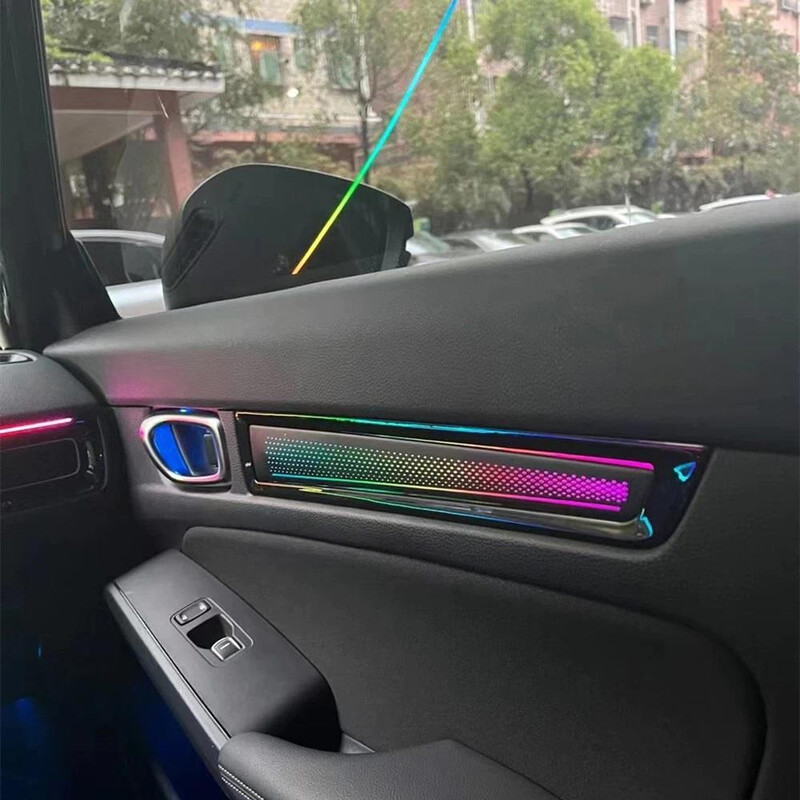 Honda Civic 2022 FE1 Ambians aydınlatma sistemi Adreslenebilir Orijinal Trim yerleri ile ( Aydınlatma olmayan modeller için )