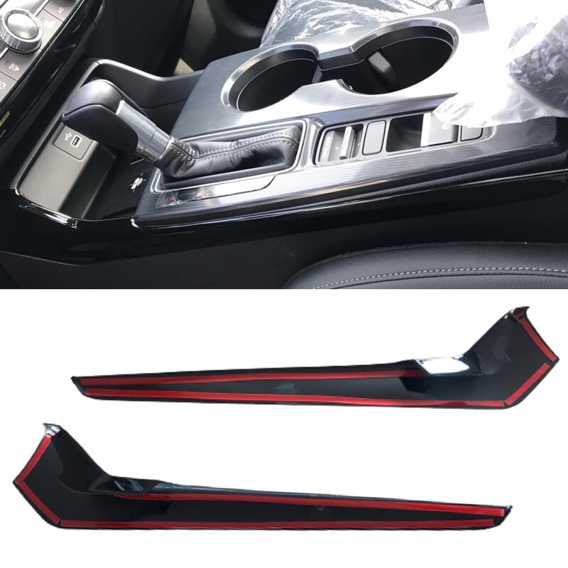 Honda Civic 2022 Vites Kenar Kaplama 2 Parça - Piano Black