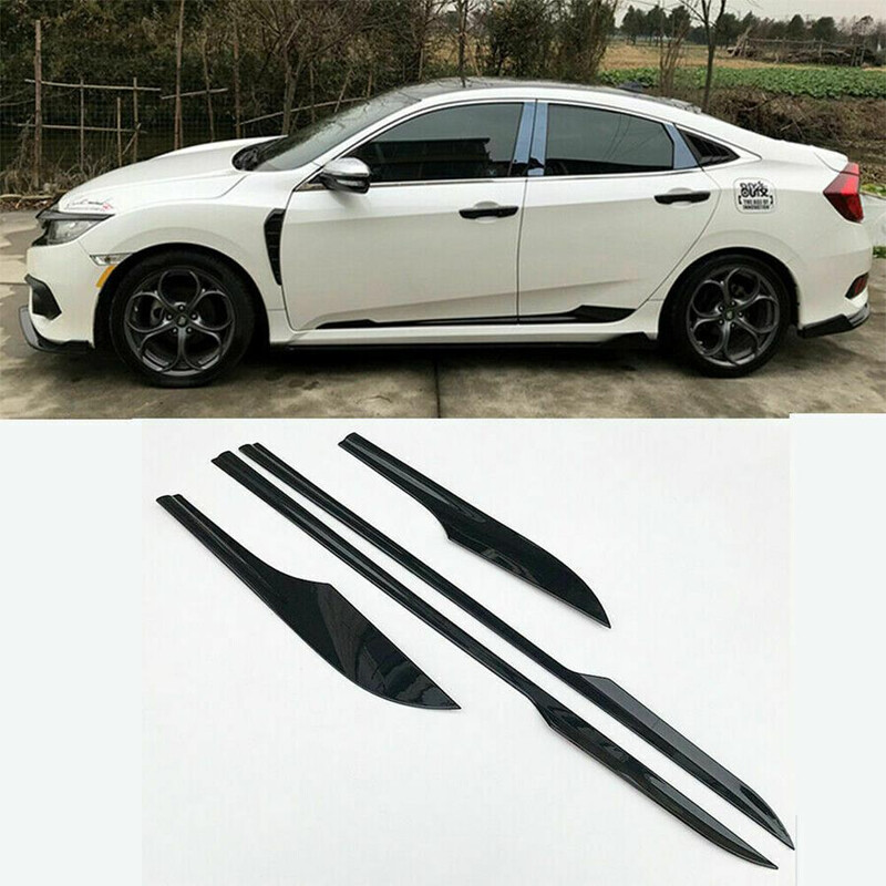 Honda Civic FC5 Kapı Alt Çıtası 4 Parça 2016 2020