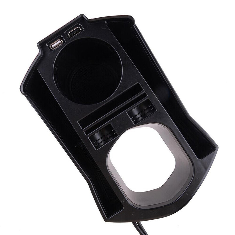 Honda Civic FC5 USB Portlu Orta Konsol Kutusu Siyah 2016 2020