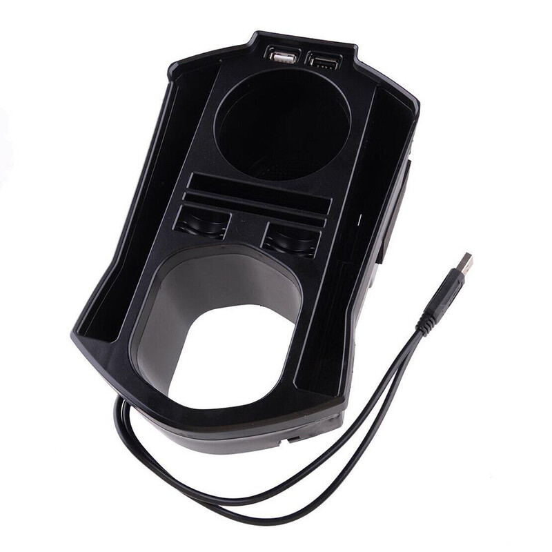 Honda Civic FC5 USB Portlu Orta Konsol Kutusu Siyah 2016 2020