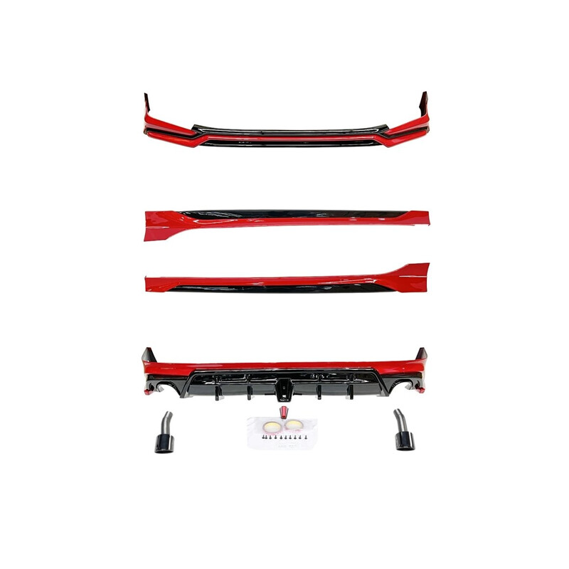 Honda Civic FE1 Body Kit Taiwan Plastik 2022