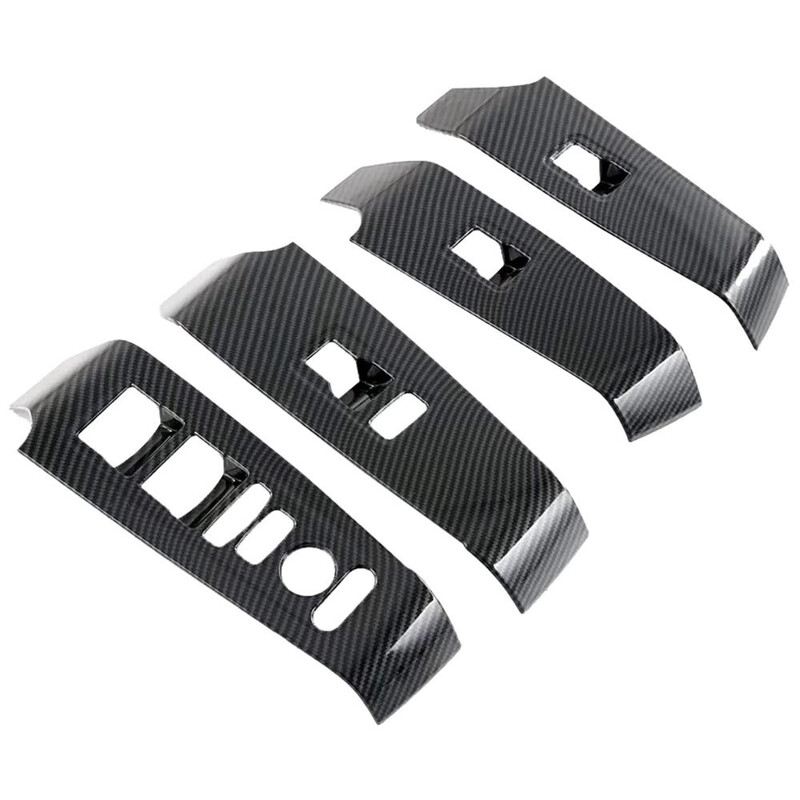 Honda Civic Karbon Cam Düğme Kaplama Seti 2022