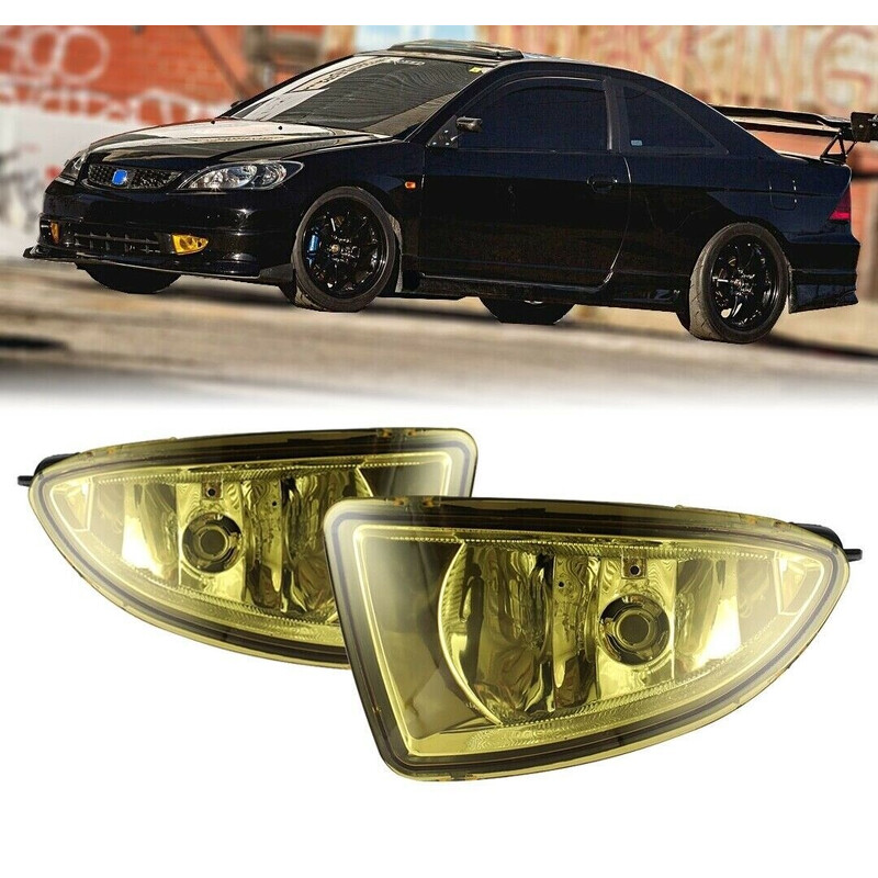 Honda Civic Vtec2 Makyajlı Kasa Sarı Sis Farı 2004-2005