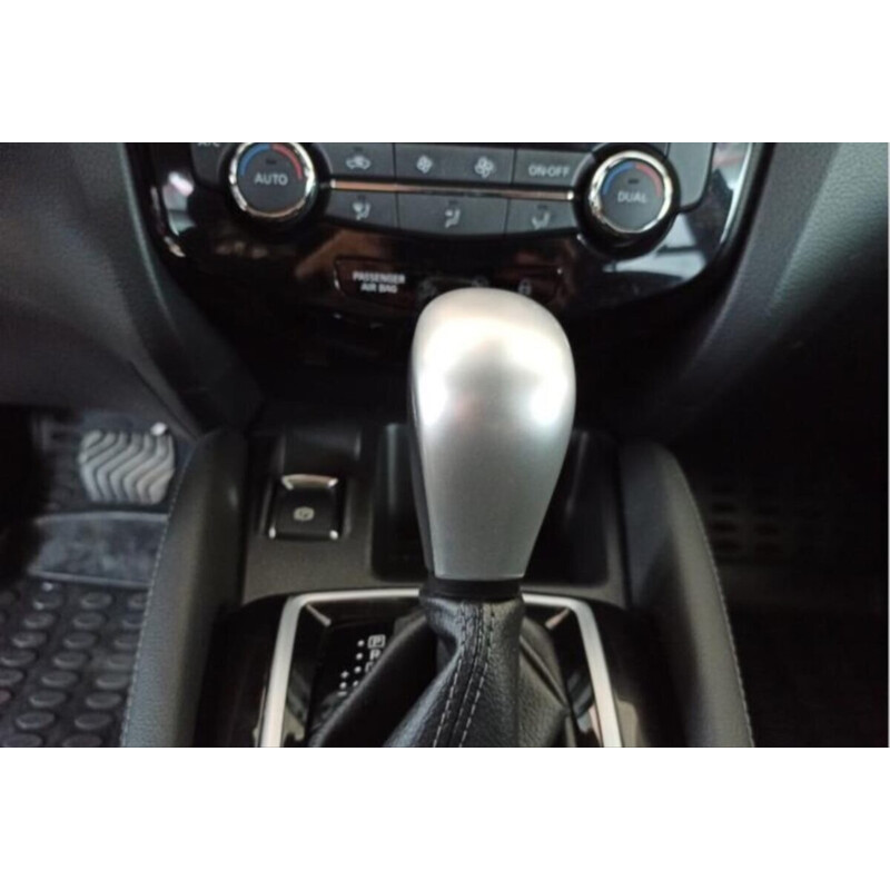 QASHQAI 2014-2020 IÇIN UYUMLU VITES TOPUZU KAPLAMA - SILVER (OTOMATIK VITES)