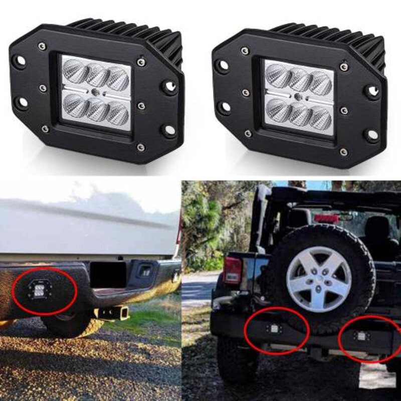 OFF ROAD Tampon Geri Aydınlatma Spot Led Bar Lamba