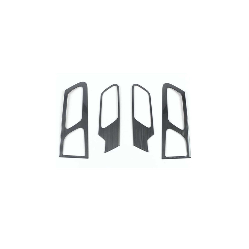 Peugeot 2008 İç Kapı Açma Kolu Kaplama - Tıtanyum Siyah