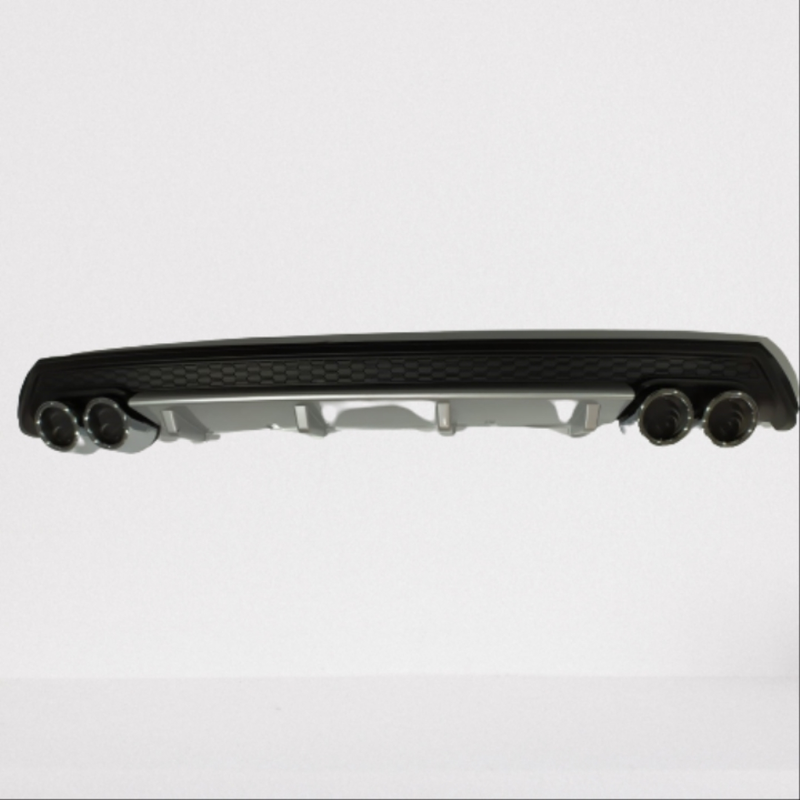 Volkswagen Polo 2014-2018 İçin Uyumlu MK5 4 Egzoz Difüzör - Silver