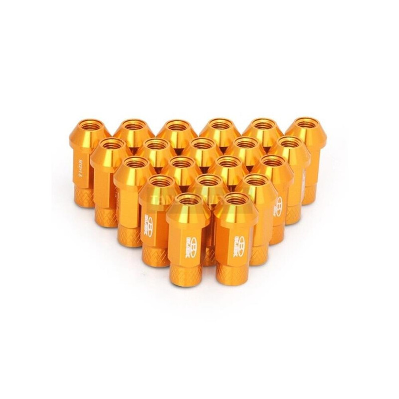 Alüminyum Sivri Bijon Seti 20 Parça Gold