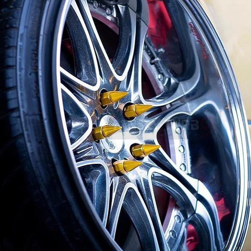 Alüminyum Sivri Bijon Seti 20 Parça Gold