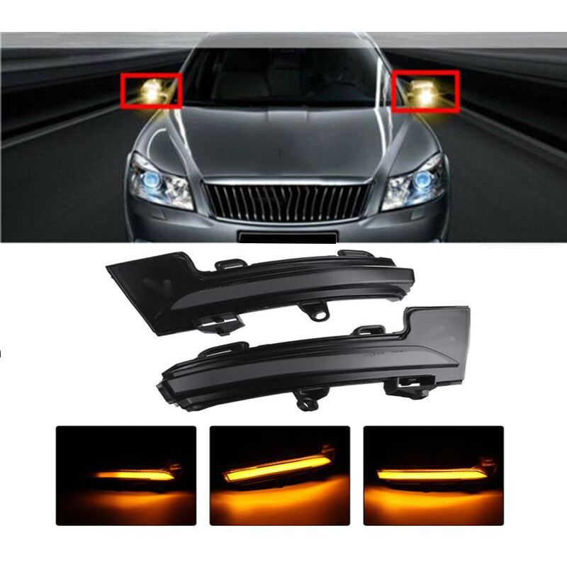 Skoda Octavıa Yeni Nesil Led Ayna Sinyali 2015-2017