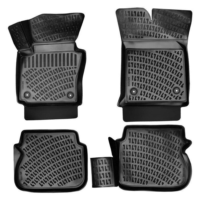 Volkswagen Caddy 3D Havuzlu Paspas 2003 2010