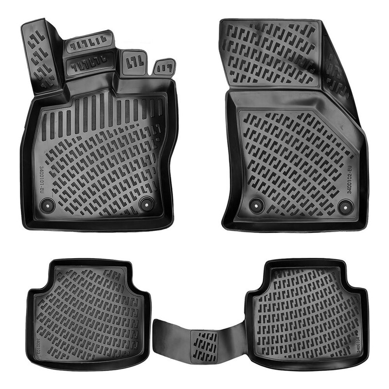 Volkswagen Passat B8 3D Havuzlu Paspas 2015 Sonrası