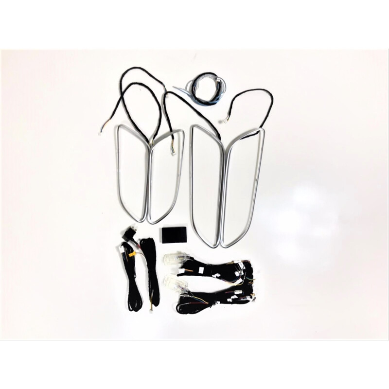 Mercedes W176 A & W117 Cla & Gla Serisi İçin 64 Renk Ambians Aydınlatma - Aplikasyon Kontrollü