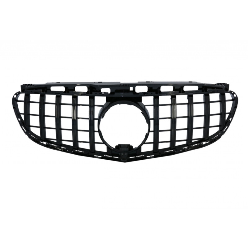 Mercedes W212 İçin Uyumlu 2013-2015 E Serisi İçin Uyumlu Gtr Panjur - Siyah (Makyajlı Kasa)