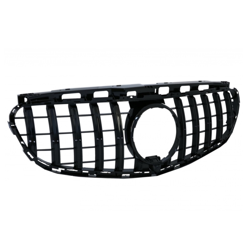 Mercedes W212 İçin Uyumlu 2013-2015 E Serisi İçin Uyumlu Gtr Panjur - Siyah (Makyajlı Kasa)