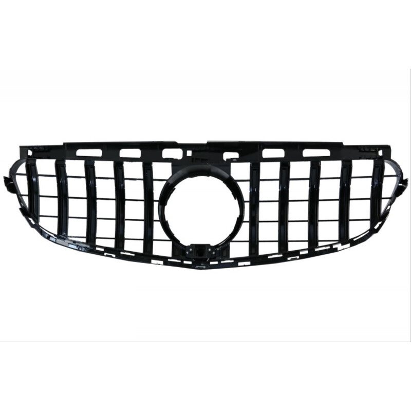 Mercedes W212 İçin Uyumlu 2013-2015 E Serisi İçin Uyumlu Gtr Panjur - Siyah (Makyajlı Kasa)