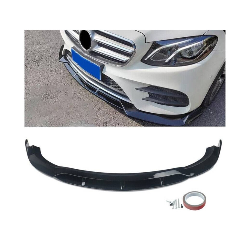 Mercedes W213(2016-2019) E Serisi İçin Brabus Ön Lip - Piano Black (Parlak Siyah)